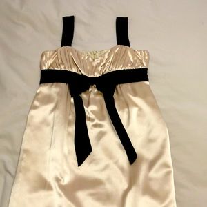 Champagne Satin Jones New York Dress
